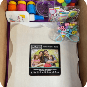 Wooden Frame Decorating Box